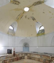The large pool in the female section.